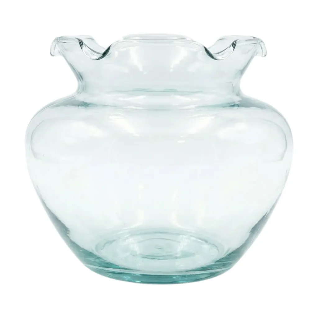 FLORERO DE VIDRIO ESPAÑOL