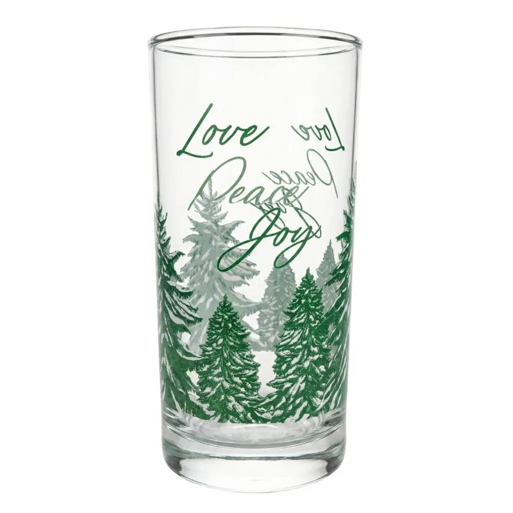 VASO PINOS LIBBEY GREEN TREES 16 oz / 483 ml #6283 - 1723390