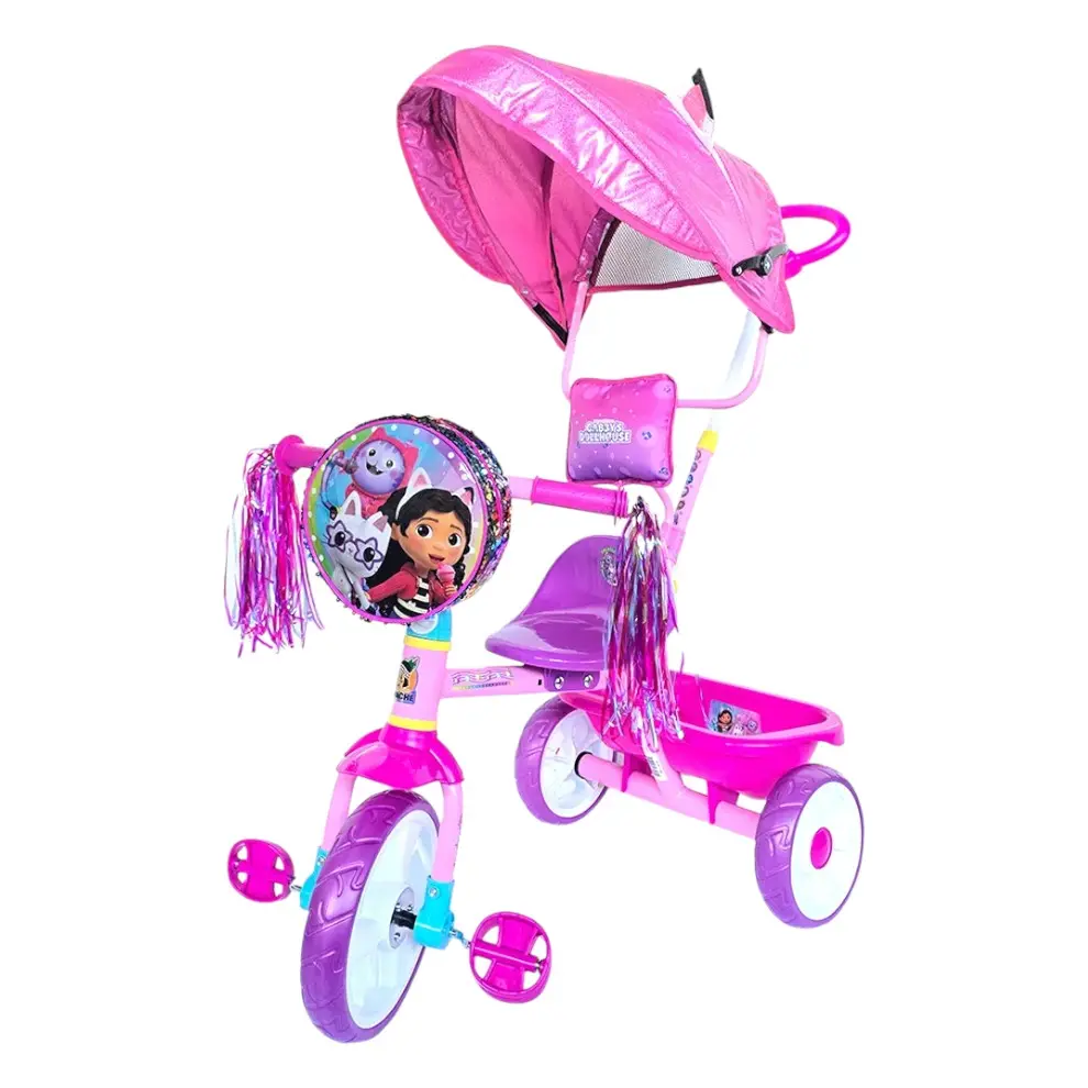 [067600] TRICICLO APACHE GABBYS DOLLHOUSE 3 EN 1 - PC-911-GA