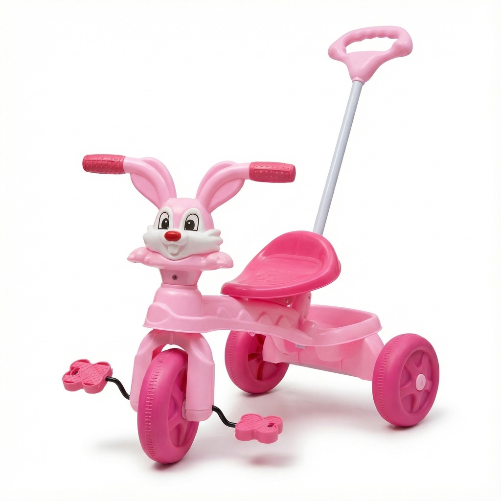 TRICICLO CONEJO AZUL / ROSA 63x56x40 cm - TY363663