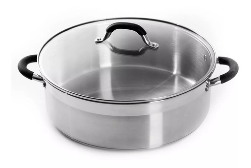 [050826] ARROCERA DE ACERO INOXIDABLE 32cm / 9.6 L - Z530