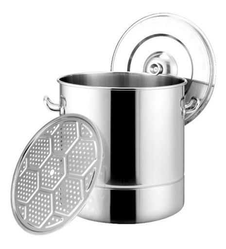 [058903] VAPORERA ACERO INOXIDABLE  70L 45x45cm - 141-101-070