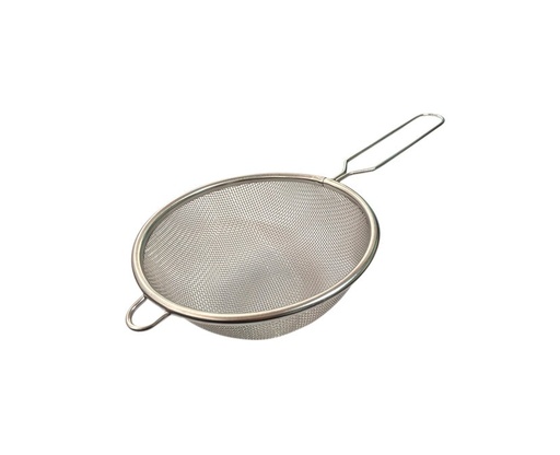 [060306] COLADOR DE ACERO INOXIDABLE CON MALLA SENCILLA 12 cm- 022-002-001