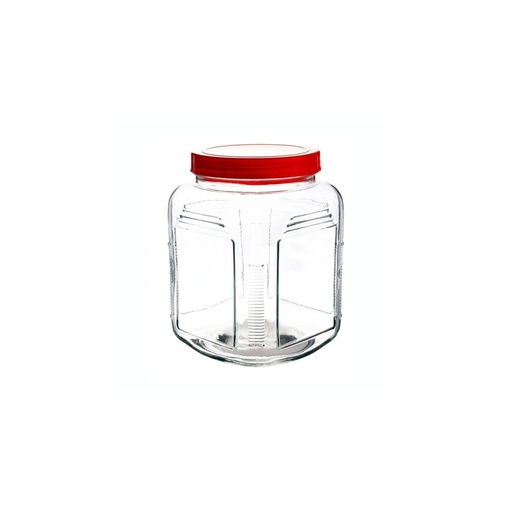 [057579] FRASCO CUADRADO DE VIDRIO 1.5L - ES005-1.5