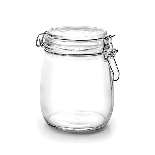 [057580] ESPECIERO CILINDRO DE VIDRIO C/CLIP 750ml - ES008-0.75