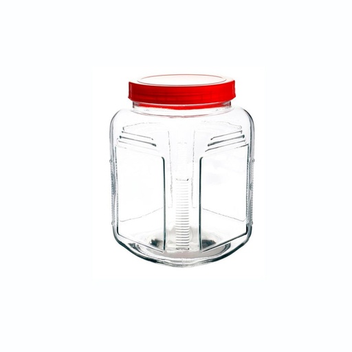[057581] FRASCO CUADRADO DE VIDRIO 700ml - ES005-0.7