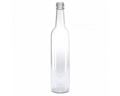 [057773] BOTELLA TEQUILERA CILINDRICA 250ML R.28