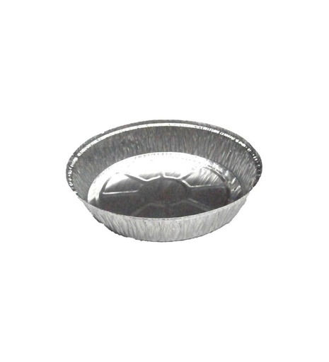 [058772] CHAROLA CIRCULAR DE ALUMINIO DESECHABLE 23 x 4.5 cm - 020-003-020