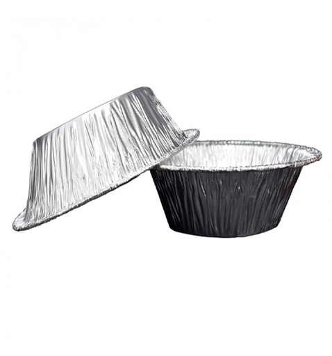 [058773] MOLDES ALUMINIO DESECHABLE POSTRE INDIVIDUAL (12 PZAS) 8 X3.9 CM No 020-003-002