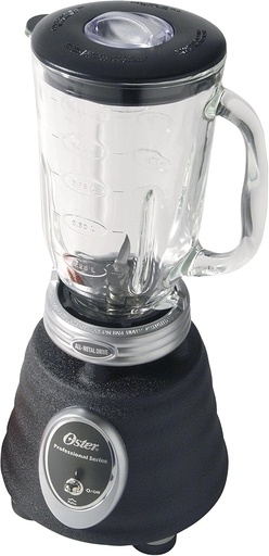[042804] LICUADORA METAL VASO DE VIDRIO 1V + PULSO OSTER - OSBPST02