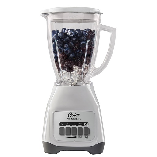 [059533] LICUADORA OSTER KALIMAN VASO DE VIDRIO BLANCA - BLSTKAG-WPB-013