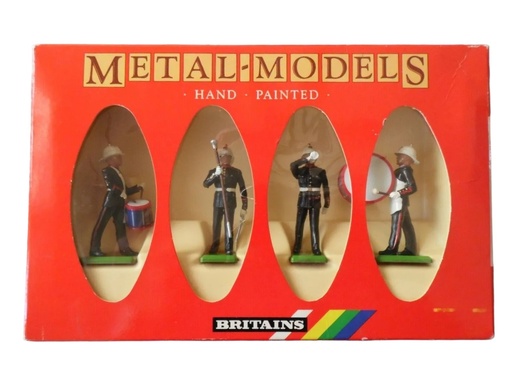 [032047] BRITAINS METAL-MODELS ROYAL MARINE CON TAMBOR - 7203