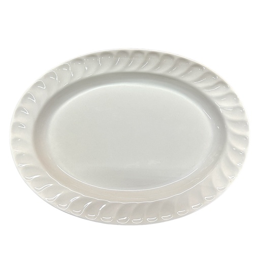 [011695] PLATO OVALADO 27cm CASABLANCA #31803-309538-32878