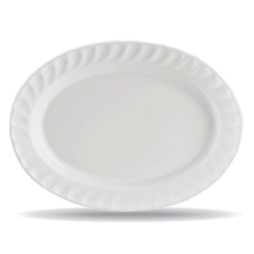 [036143] PLATO OVALADO 30cm CASABLANCA #33449 309536