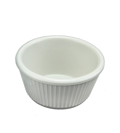 [054530] RAMEQUIN RAYADO 2 oz DE MELAMINA BLANCA D09 - 004-009-126