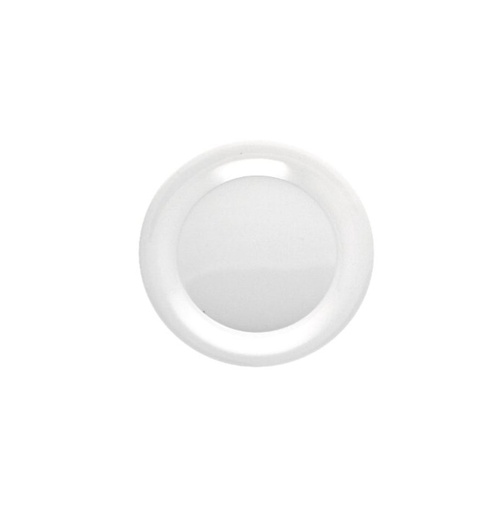 [059708] PLATO TRINCHE 10" MELAMINA BLANCA DIAMANTE No 105-009-107