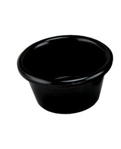 [059817] RAMEQUIN DE 2 oz DE MELAMINA NEGRA - 004-017-124