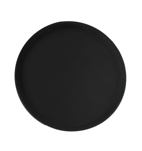 [056377] CHAROLA REDONDA DE FIBRA DE VIDRIO COLOR NEGRA 35cm - 056-003-002