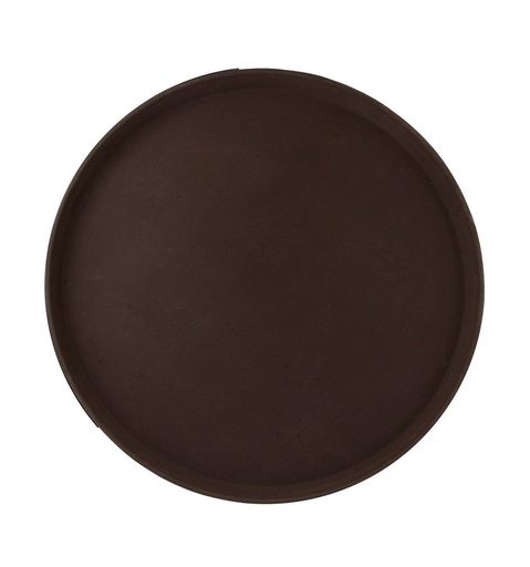 [039444] CHAROLA REDONDA 45.5cm CAFÉ - 056-001-001