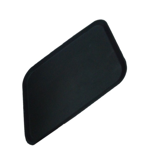 [055868] CHAROLA RECTANGULAR 38x51cm FIBRA DE VIDRIO NEGRA - 056-003-005