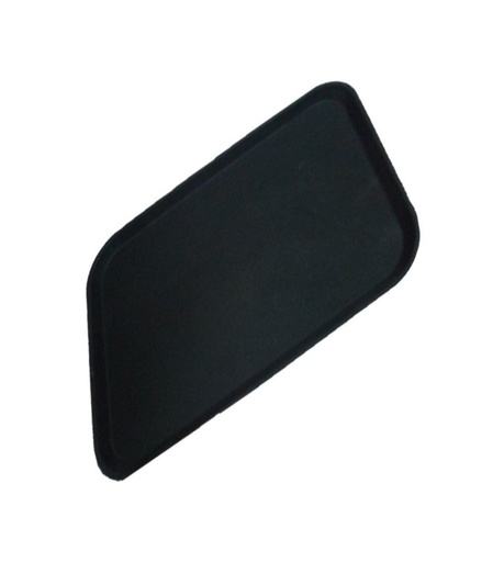 [057194] CHAROLA RECTANGULAR DE FIBRA DE VIDRIO 35.5X46 NEGRA - 056-003-010