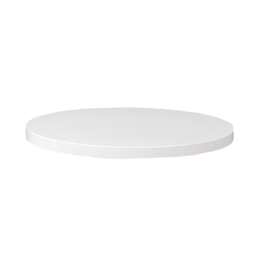 [031865] PLACA PEAD REDONDA NATURAL 30cm x 1" - PT0018