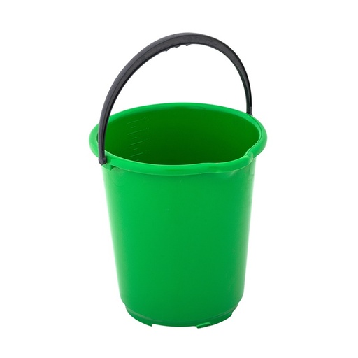 [046666] CUBETA DE PLÁSTICO CON ASA Y PICO 12 L PP - PT1455