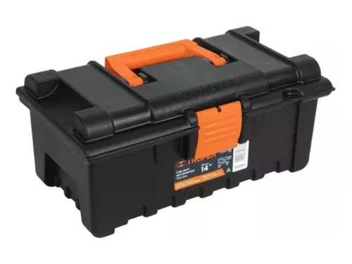 [046621] CAJA PARA HERRAMIENTAS AMPLIA 14 NARANJA #19854
