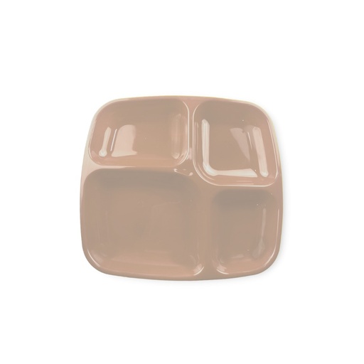 [055221] PLATO 4 DIVISIONES BEIGE MELAPLAST - MX-089B