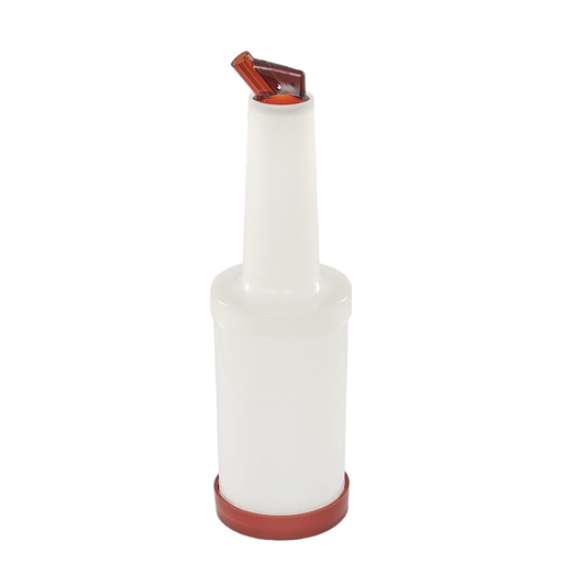 [060963] VERTEDOR DE JUGO 1L DE PLASTICO COLOR CAFÉ - 122-007-001