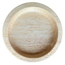 [061210] BANDEJA AURA CIRCULAR DE CEDRO ROSADO 12 cm - B1049