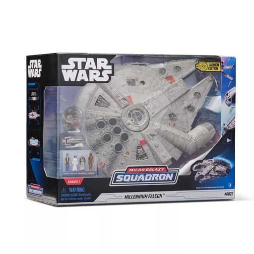 [061215] MICRO GALAXY SQUADRON MILLENNIUM FALCON 9" #0022