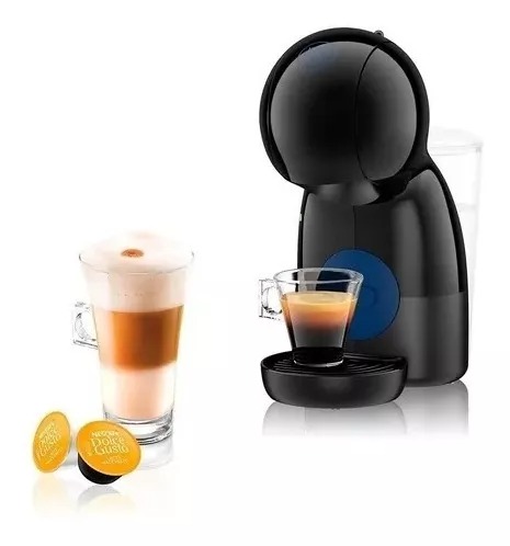 [061477] CAFETERA DOLCE GUSTO NESCAFÉ PICCOLO NEGRA - TFKP1A08MX