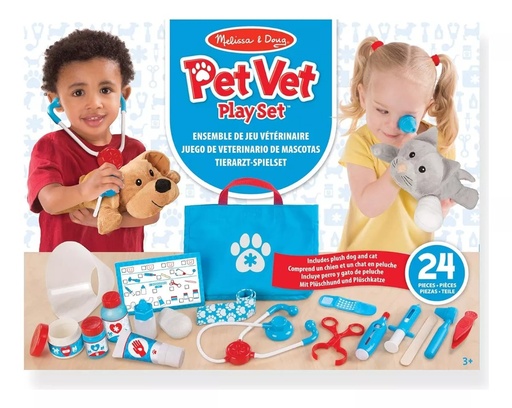 [061636] JUEGO DE VETERINARIO MELISSA & DOUG - 73998