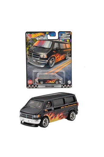 [062968] HW PREMIUM REAL RIDERS METAL-METAL - DODGE VAN