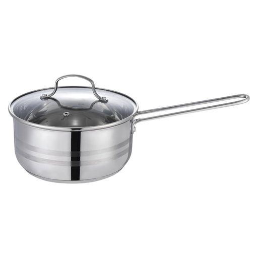[063210] CAZO DE ACERO INOXIDABLE CON TAPA 20 cm - Y105-CA20
