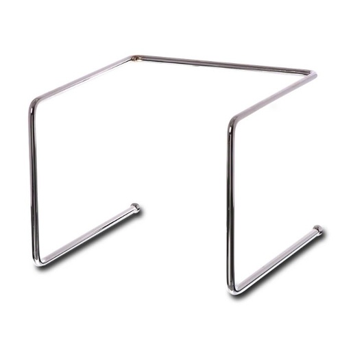 [063218] BASE PARA CHAROLAS DE PIZZA CROMADA 9.5" x 9" x 6.5" - DS0300
