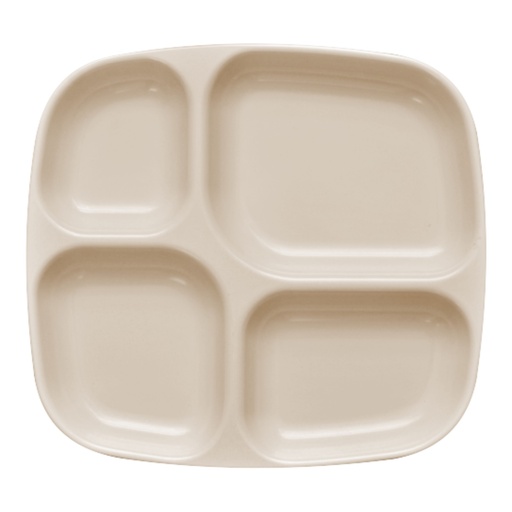 [063262] CHAROLA CON 4 DIVISIONES BEIGE 10" - 811W