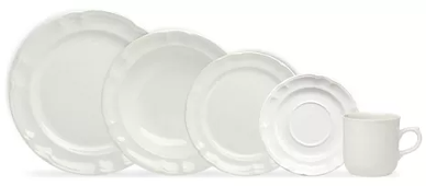 [063326] VAJILLA BARROCO PARA 6 COMENSALES CON ENVULTURA (30 PIEZAS)