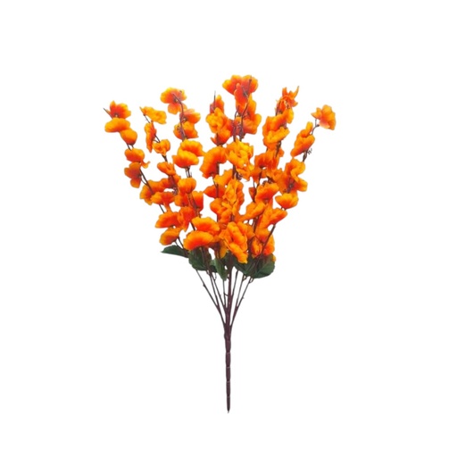 [063359] RAMO DE DURAZNO 9 VARAS NARANJA 58CM - 5869862