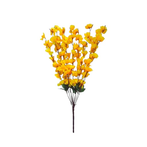 [063363] RAMO DE DURAZNO 9 VARAS AMARILLO 58CM - 5869824