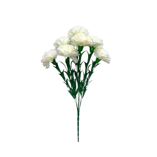 [063375] RAMO CLAVEL CHAMPAN 7 CABEZAS 45CM - 5869046