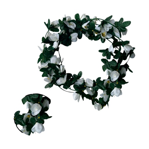 [063407] GUIA FLOR TULIPAN BLANCO 255CM - 5850792