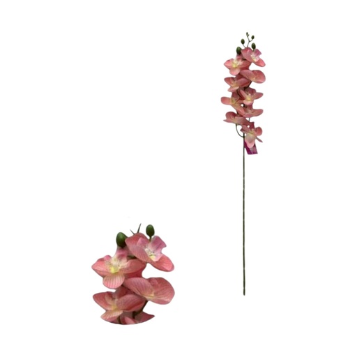 [063431] VARA ORQUIDEA 9 CABEZA 58CM ROSA - 5814063