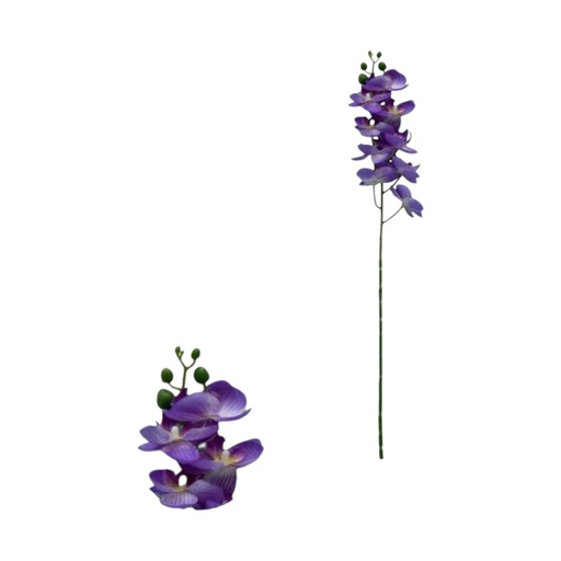 [063433] VARA ORQUIDEA 9 CABEZA 58CM LILA - 5814049