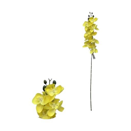 [063436] VARA ORQUIDEA 9 CABEZA 58CM AMARILLO - 5814018