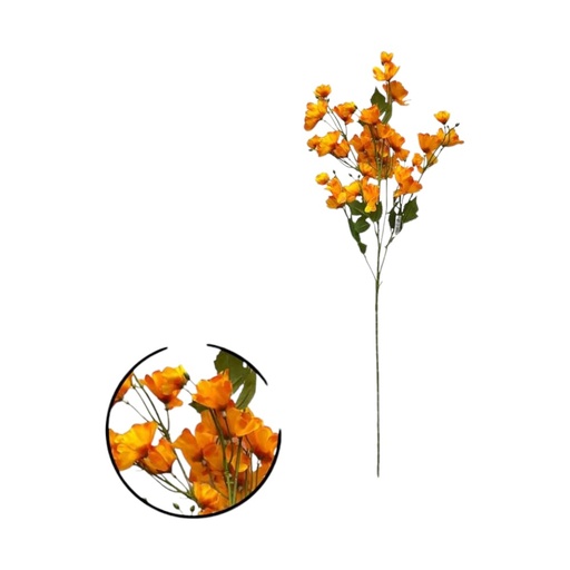 [063459] VARA FLOR 82CM NARANJA - 5813585