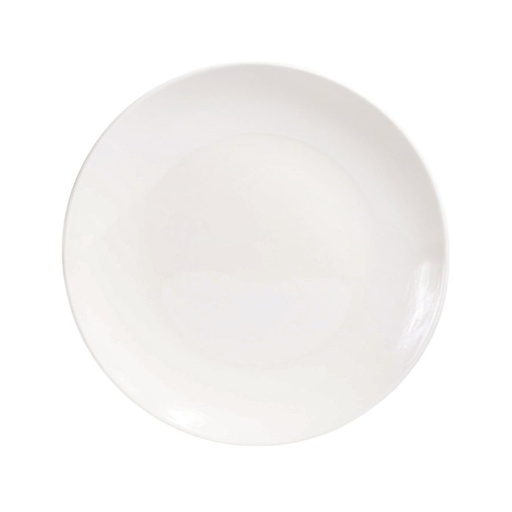 [063495] PLATO TRINCHE DE CERÁMICA 7.5" BLANCO - HG177C6