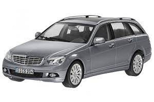 [063795] AUTOart 1/18 MERCEDES BENZ CLASE C PALLADIUM SILVER S204 - B6 696 2350