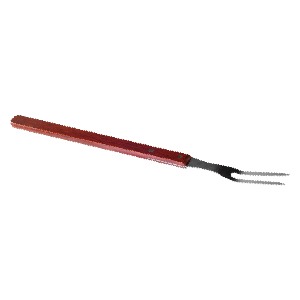 [064151] TRINCHE DE COCINA 2 PUNTAS MANGO MADERA 21" - DS0231 / SLTWPF021